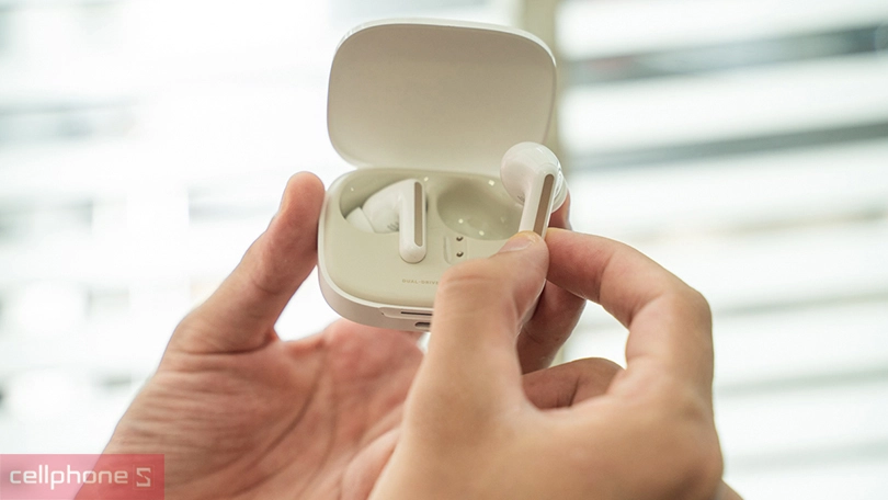 Thiết kế tai nghe không dây Xiaomi Redmi Buds 6