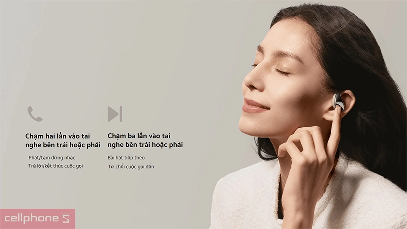 Điều khiển tai nghe không dây Xiaomi OpenWear Stereo