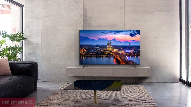 Thiết kế tivi Aqua FHD AQT43K800FG 43 inch