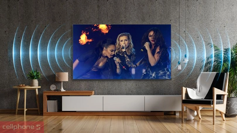 Âm thanh tivi Aqua FHD AQT43K800FG 43 inch