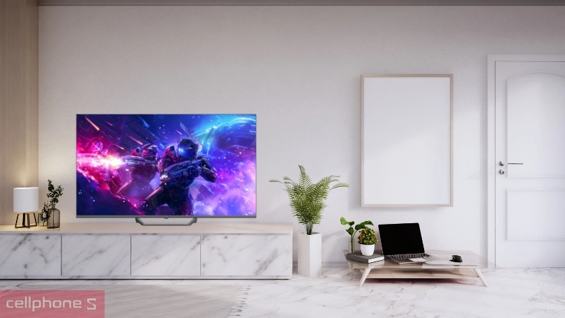 Chất lượng âm thanh của Google tivi AQUA AQT55S80EUX QLED 4K 55 inch