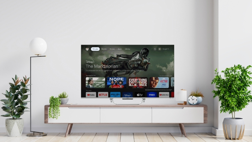 Google Tivi Aqua QLED AQT55S800UX 4K 55 inch - Công nghệ hiển thị hình ảnh cao cấp