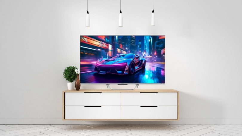 Google Tivi Aqua QLED AQT55S800UX 4K 55 inch - Công nghệ hiển thị hình ảnh cao cấp