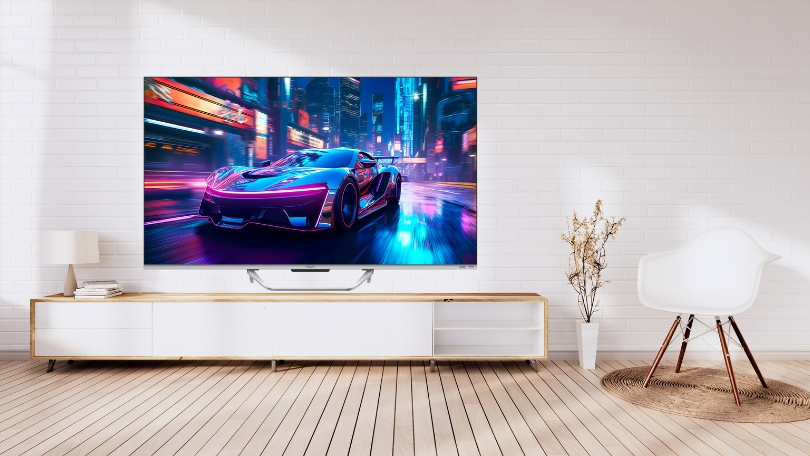 Google Tivi Aqua QLED AQT55S800UX 4K 55 inch - Công nghệ hiển thị hình ảnh cao cấp
