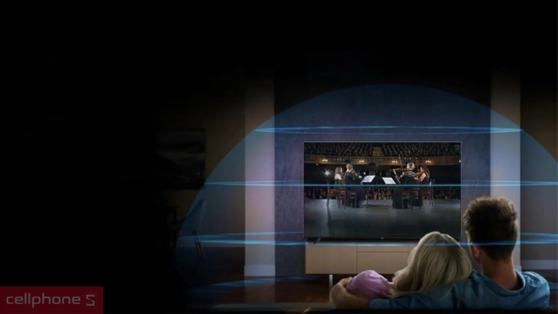 Khả năng hỗ trợ trợ lý ảo của Google Tivi Aqua UHD AQT55K85FUX