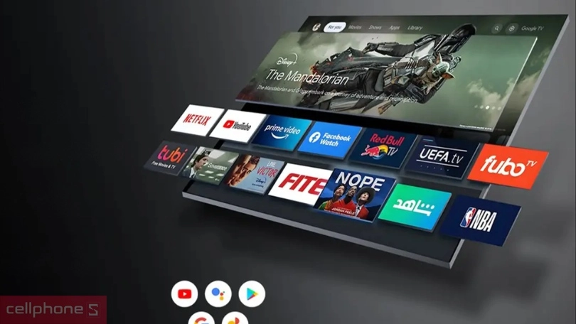 Chất lượng âm thanh của Google Tivi Aqua UHD AQT55K85FUX