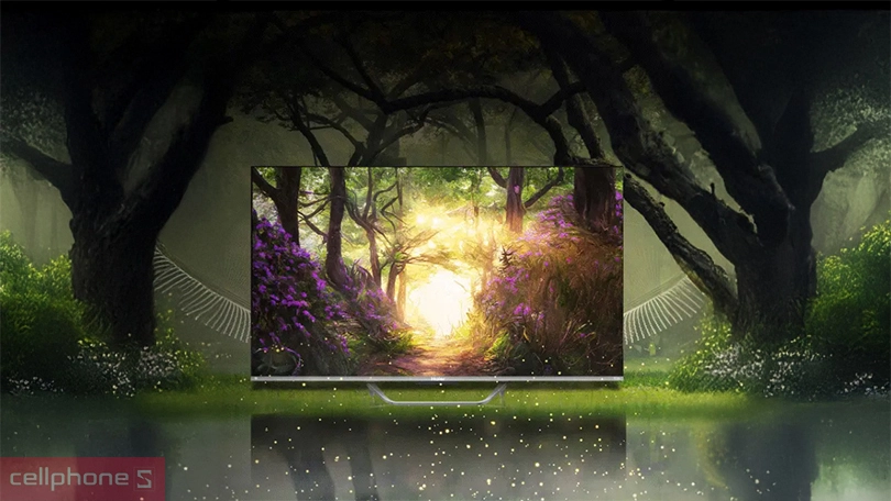 Công nghệ hiển thị của Google Tivi Aqua QLED AQT65S800UX 4K 65 inch