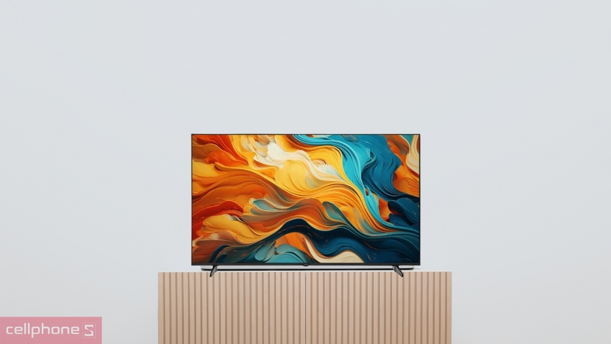 Thiết kế tivi Aqua UHD 4K 75 inch (AQT75K85FUX)