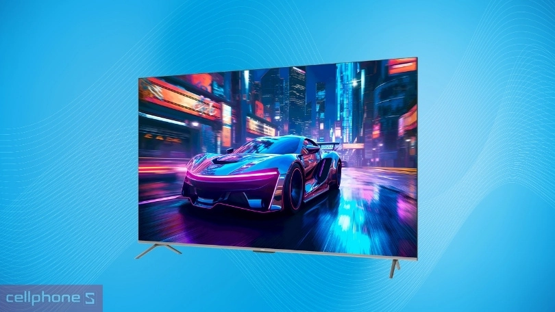 Tấm nền hiển thị, tần số quét của Google Tivi Aqua AQT85S800UX QLED 4K 85 inch