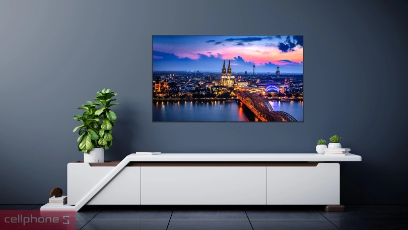 Thiết kế của Android Tivi Aqua UHD AQT43K800UG 4K 50 inch