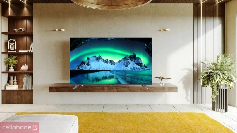 Thiết kế Android Tivi Aqua UHD AQT50K800UG 4K 50 inch