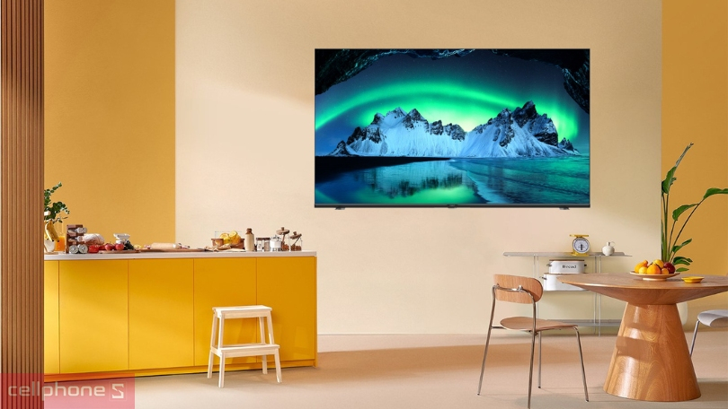 Tấm nền hiển thị của Android Tivi Aqua UHD AQT50K800UG 4K 50 inch
