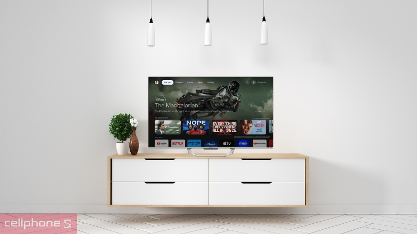 Công nghệ hiển thị của Google Tivi Aqua QLED AQT43S800UX 4K 43 inch