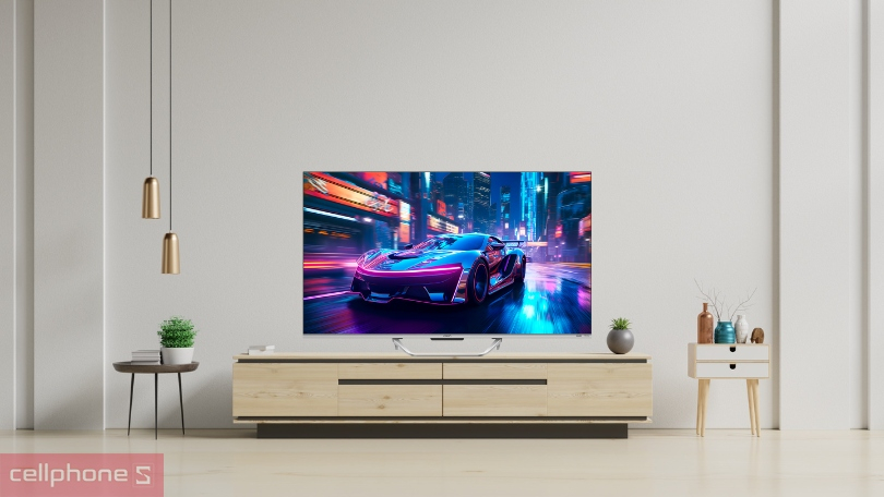 Khả năng hỗ trợ trợ lý ảo của Google Tivi Aqua QLED AQT43S800UX 4K 43 inch