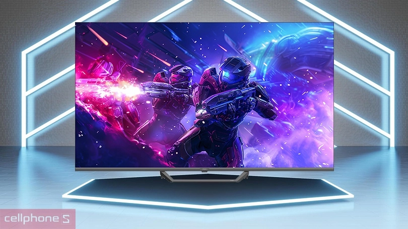 Thiết kế Google Tivi Aqua QLED AQT43S80EUX 4K 43 inch