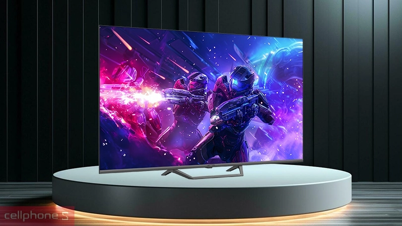 Độ phân giải và tần số quét của Google Tivi Aqua QLED AQT43S80EUX 4K 43 inch