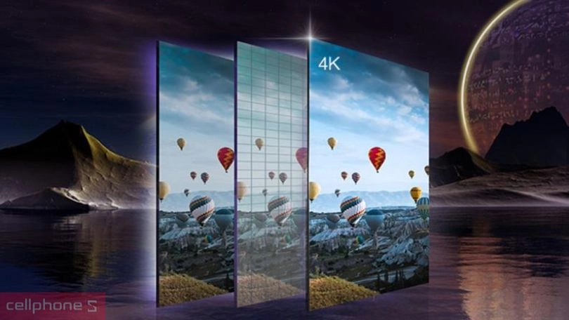 Công nghệ hiển thị của Google Tivi Aqua QLED AQT50S80EUX 4K 50 inch