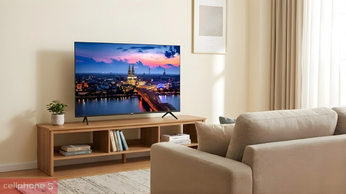 Tivi Aqua sở hữu độ phân giải 4K UHD mang đến độ sắc nét gấp bốn lần so với các chuẩn màn hình thông thường