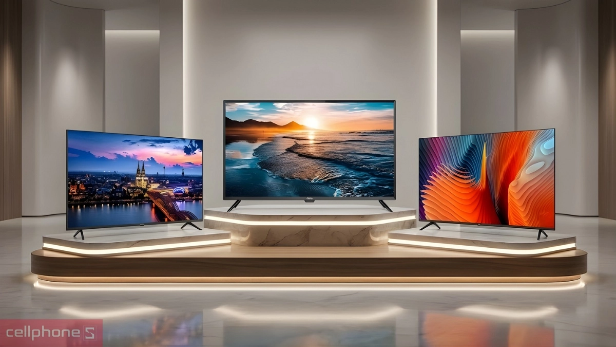 Những mẫu Google Tivi Aqua 4K UHD hoặc QLED chất lượng cao với chi phí vô cùng tiết kiệm