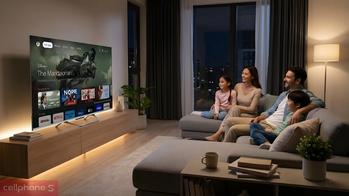 Tivi Aqua phù hợp để xem tin tức hoặc các chương trình truyền hình cáp truyền thống