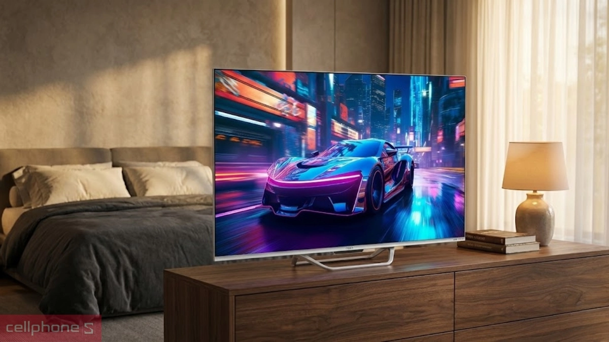 Tivi Aqua 43 inch là sự lựa chọn tối ưu cho các căn phòng có diện tích khiêm tốn như phòng ngủ hoặc căn hộ studio