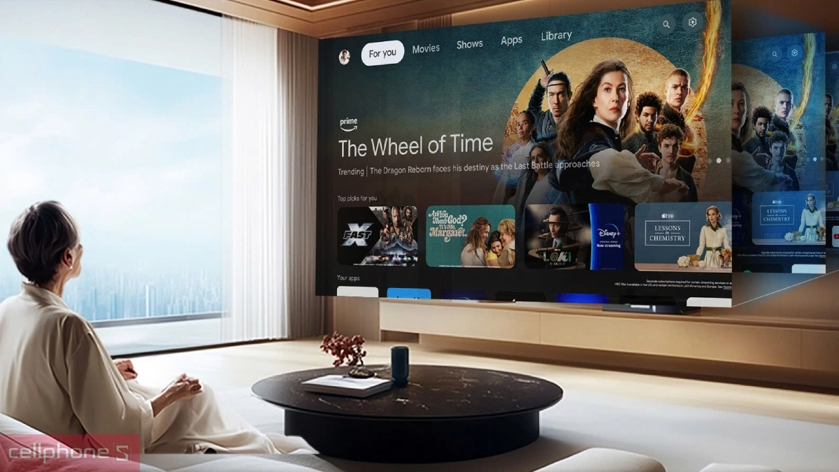 Trợ lý ảo trên Google Tivi Coocaa FHD 2K 40 inch 40Z85 2025