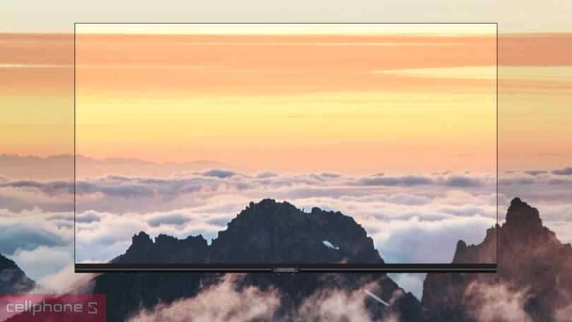 Kích thước TV Coocaa 40 inch đo như thế nào