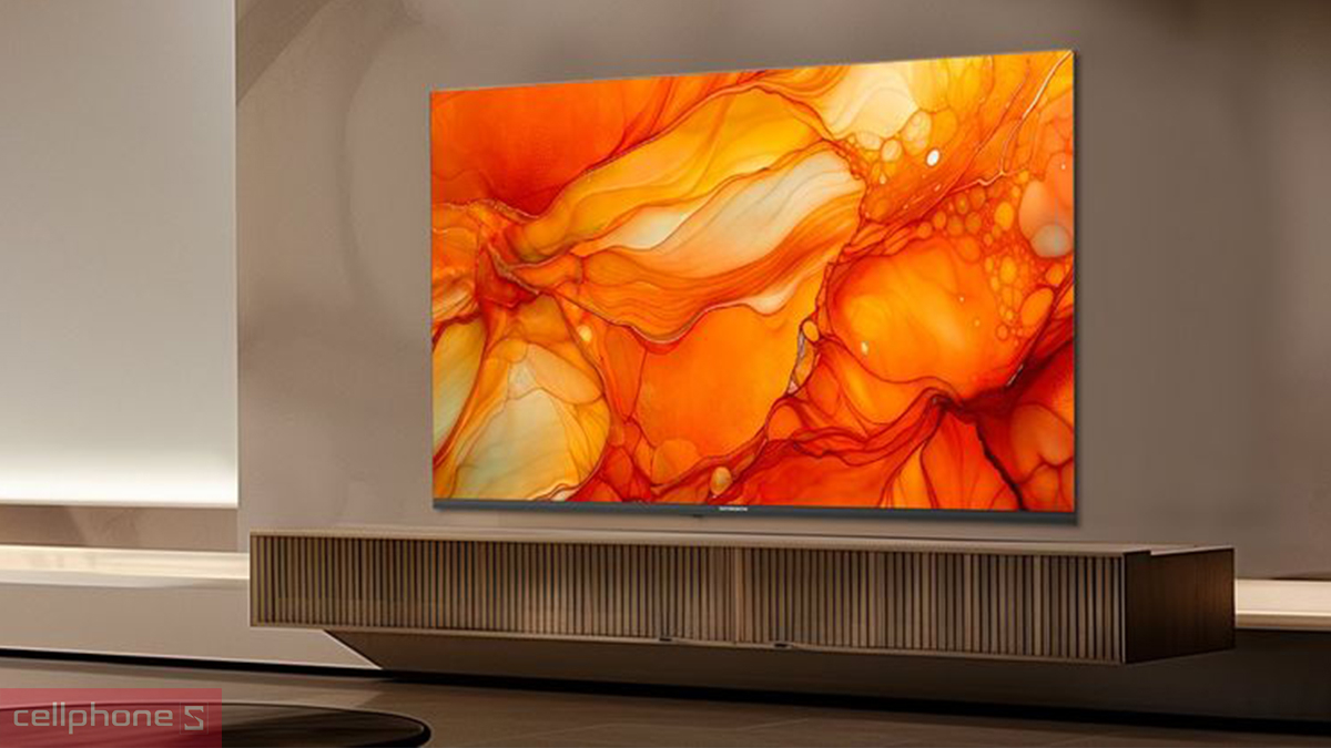 Thiết kế, kích thước Google tivi Coocaa FHD 2K 43 inch 43Z85 2025