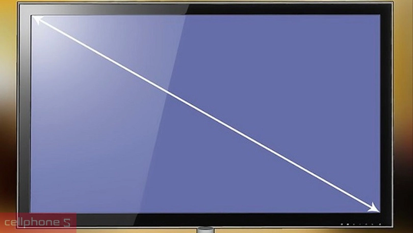 Kích thước TV Coocaa 43 inch được đo như thế nào