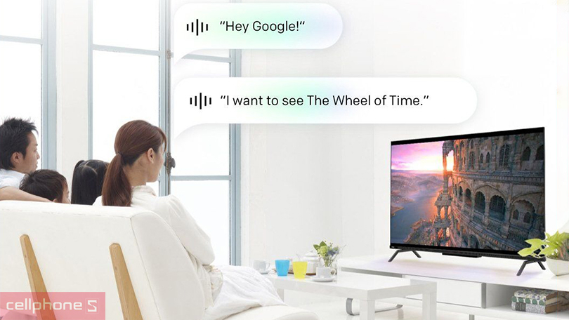 Điều khiển Google tivi Coocaa 4K 50 inch 50Y73