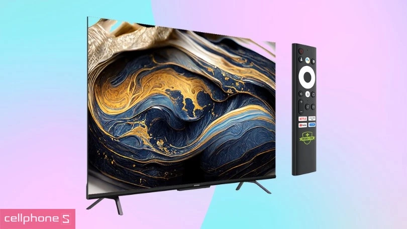 Kích thước TV Coocaa 50 inch đo như thế nào