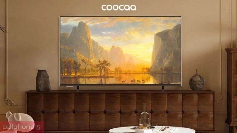 Độ phân giải tivi Coocaa 4K 55 inch (55LN7000G)