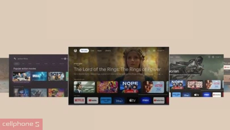 Âm thanh tivi Coocaa 4K 55 inch (55LN7000G)