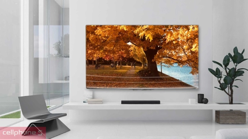 Thiết kế Google Tivi Coocaa 4K QLED 55 inch 55Y73 Pro