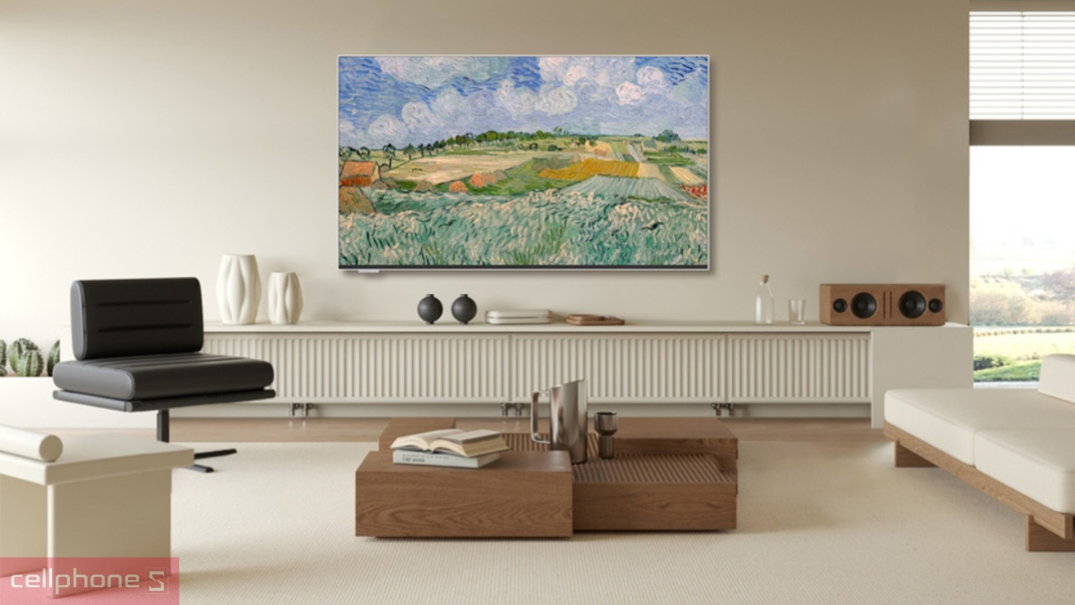 Công nghệ tivi Coocaa khung tranh QLED 4K 55 inch 55LN7700G 2025