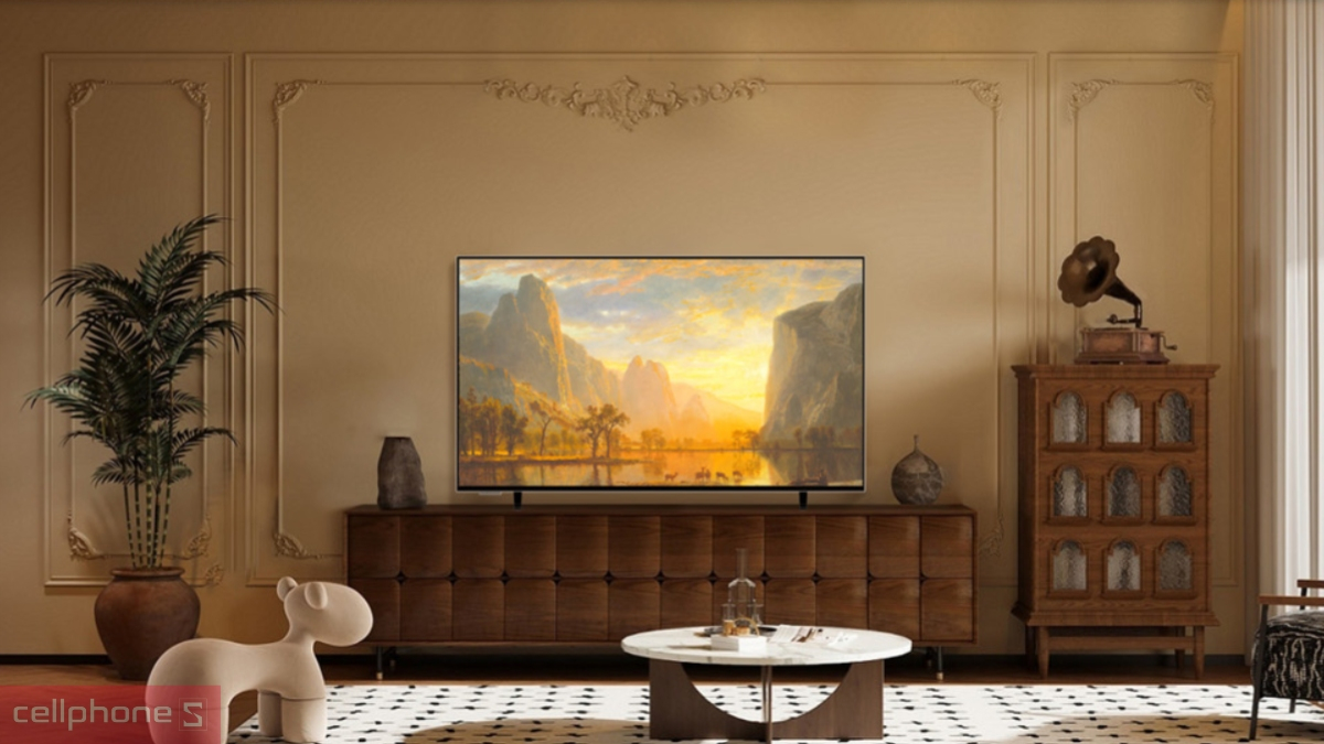 Công nghệ tivi Coocaa khung tranh QLED 4K 55 inch 55LN7700G 2025