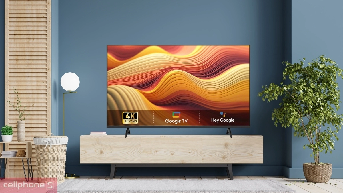 Công nghệ xử lý hình ảnh AI hiện đại của Google Tivi Coocaa QLED 4K 55 inch 55Y68 PRO 2025