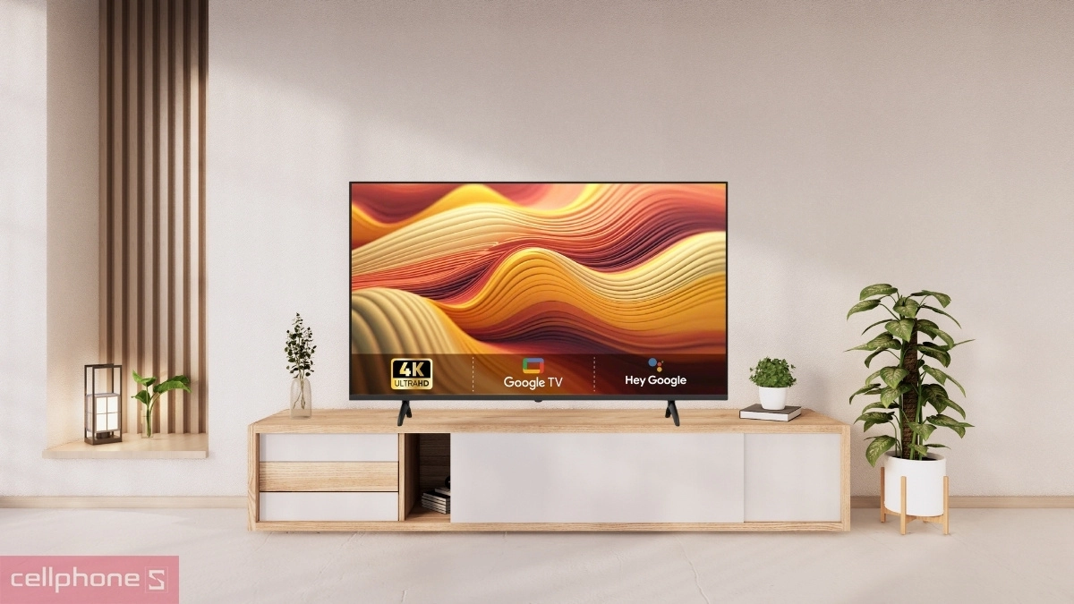Tấm nền hiển thị, tần số quét của Google Tivi Coocaa QLED 4K 55 inch 55Y68 PRO 2025