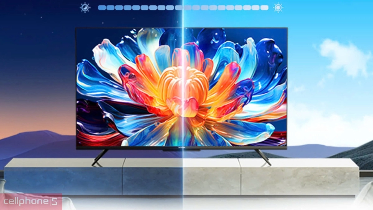 Thiết kế hiện đại, kích thước 55 inch