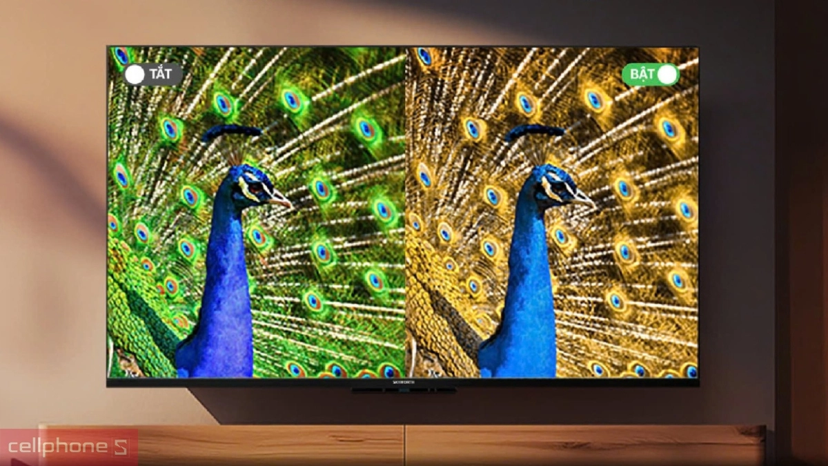 Độ phân giải UHD, tốc độ quét ổn