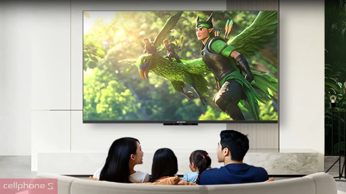Độ phân giải UHD, tốc độ quét ổn