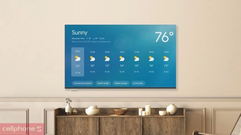 Google Tivi khung tranh Coocaa P6E QLED 55 Inch - Trải nghiệm độc đáo