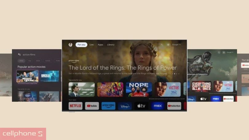 Google Tivi khung tranh Coocaa P6E QLED 55 Inch - Trải nghiệm độc đáo