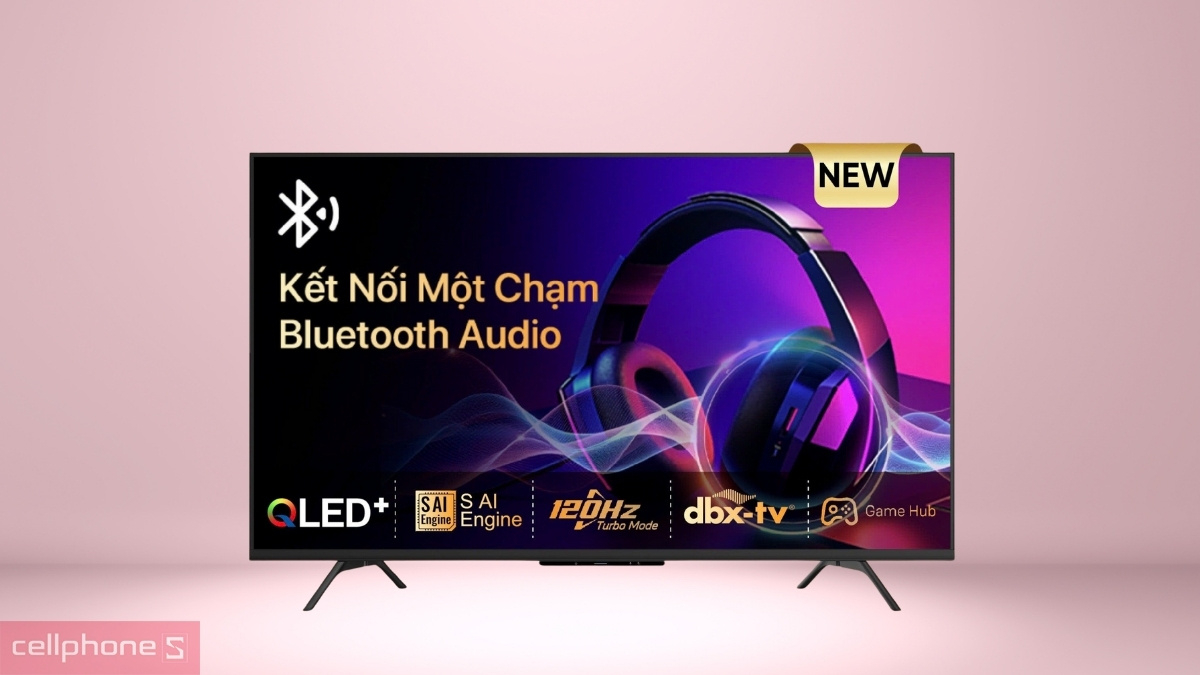 Tấm nền, tần số quét của Google Tivi Coocaa Mini LED 4K 65 inch (65X) 2025