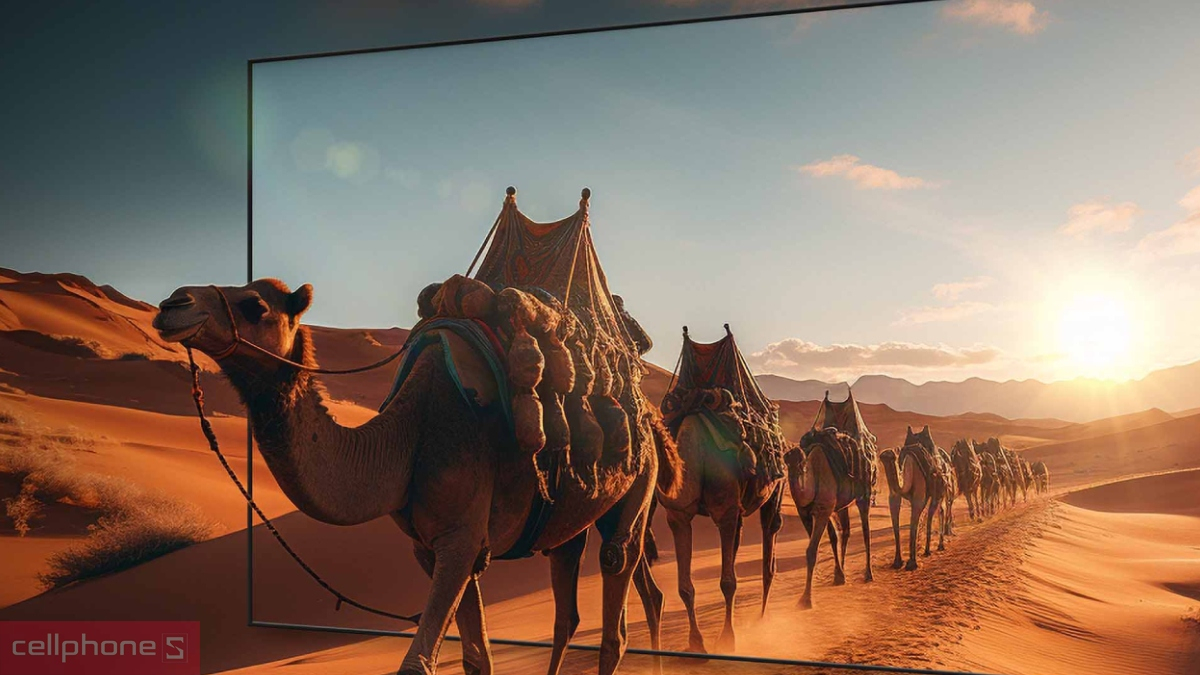 Công nghệ hiển thị hiện đại của Google Tivi Coocaa QD-Mini LED 65V75 4K 65 inch