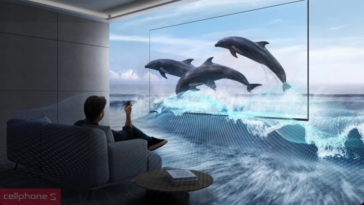 Loại màn hình hiển thị, tần số quét của Google Tivi Coocaa QD-Mini LED 65V75 4K 65 inch