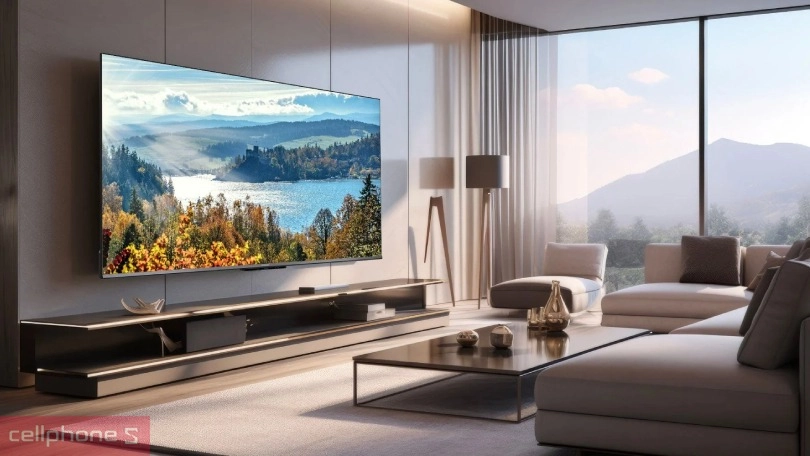 Không gian đặt tivi