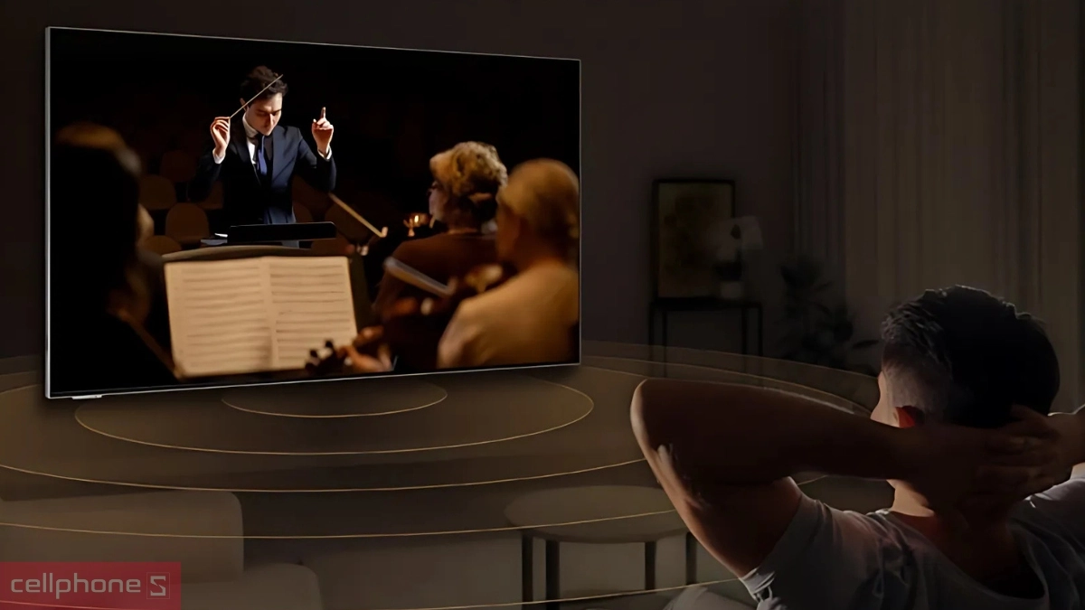 Âm thanh Google Tivi Coocaa khung tranh QLED 4K 75 inch 75LN8000G 2025