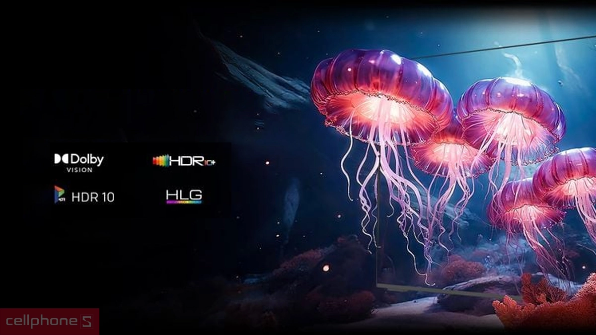 Công nghệ hiển thị Google Tivi QLED khung tranh Coocaa 86 inch 86L85