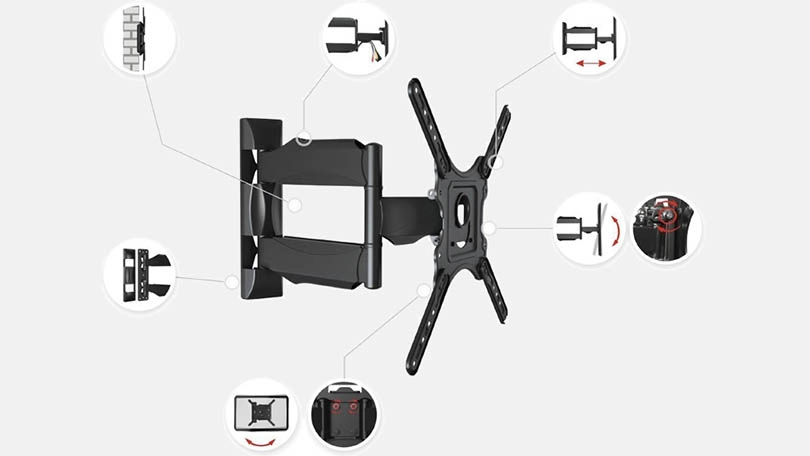 Giá treo tivi North Bayou P4